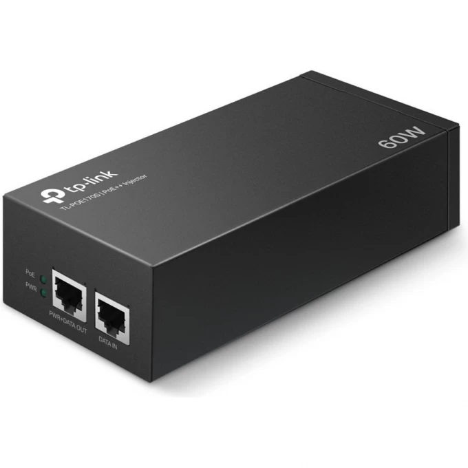 Инжектор PoE++ TP-LINK TL- POE170S Инжектор PoE++ TP-LINK TL- POE170S