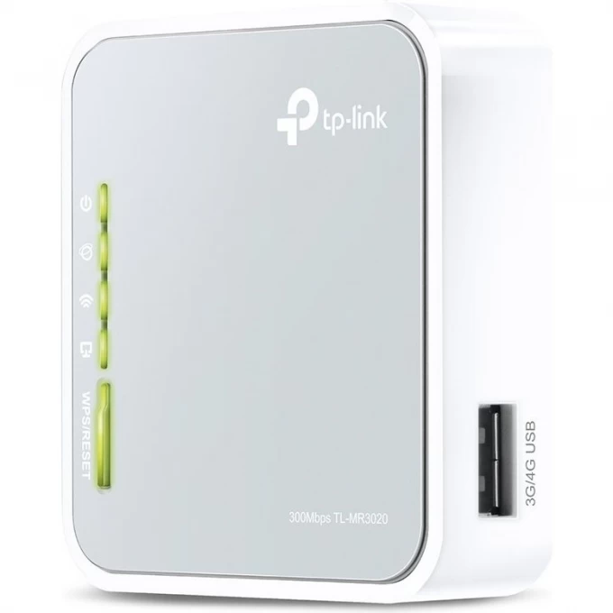 Wi-Fi роутер TP-LINK 3G/4G портативный TL-MR3020 Wi-Fi роутер TP-LINK 3G/4G портативный TL-MR3020